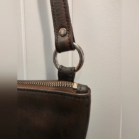 Coach Vintage Chelsea Brown Leather Slim Crossbody Bag - Upcrafted, Made In USA! - Picture 3 of 9